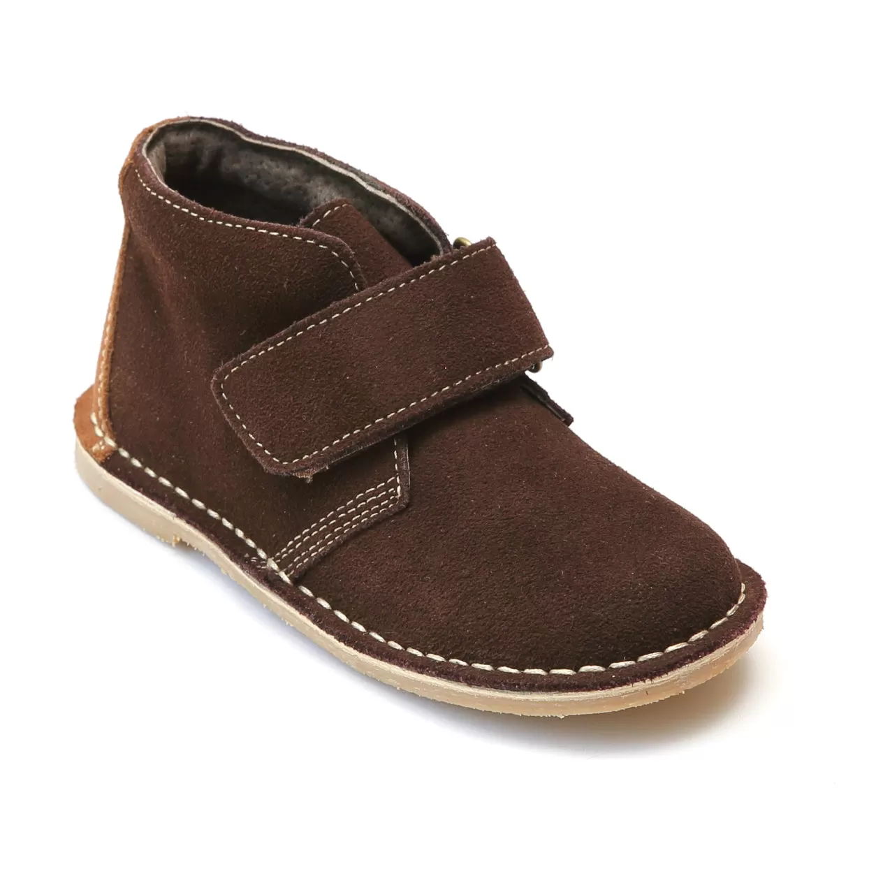 L'Amour Boys Velcro Strap Desert Boots