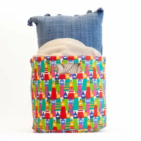 Lighthouses Canvas Basket