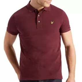 Lyle & Scott Polo Shirt SP400VB - Burgundy