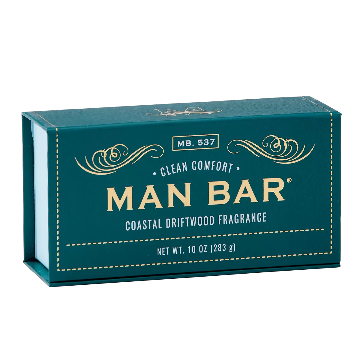 Man Bar Coastal Driftwood Hydrating Soap Bar - 10oz, Fresh and Crisp Island Escape