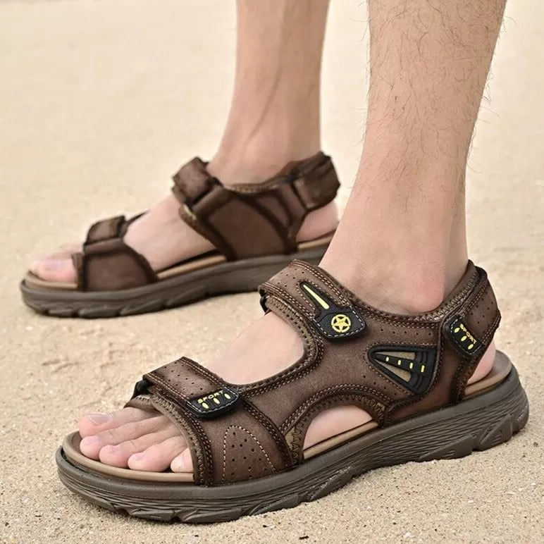 Men's Casual Shoes - Comfortable Leather Sandals (FC108)