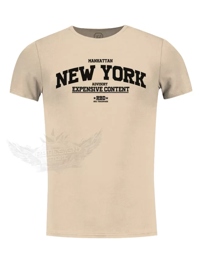 Men's T-shirt  "New York Advisory" / Color Option / MD869