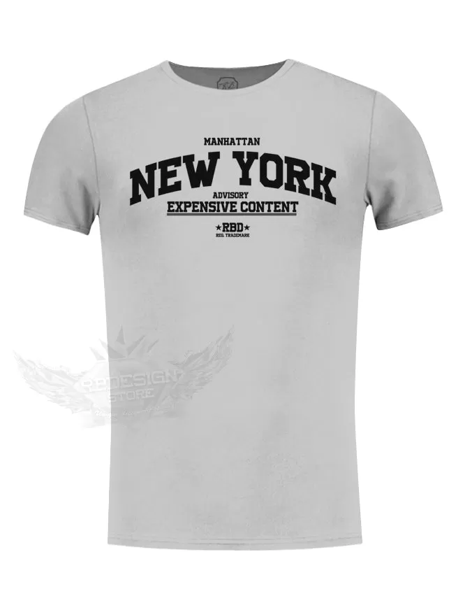 Men's T-shirt  "New York Advisory" / Color Option / MD869