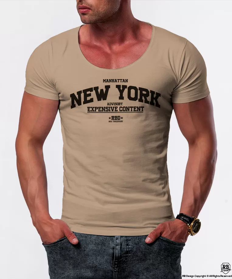 Men's T-shirt  "New York Advisory" / Color Option / MD869