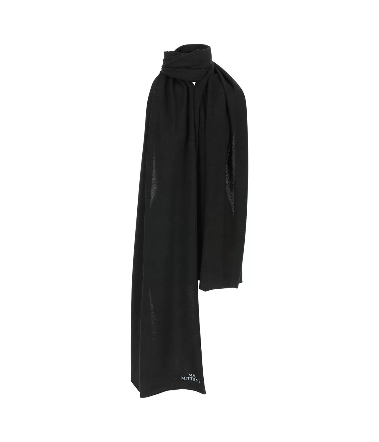 MERINO SCARF- BLACK