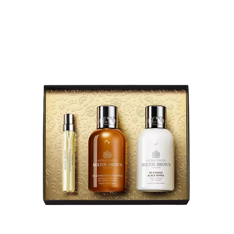 MOLTON BROWN |  Re-charge Black Pepper Travel Gift Set