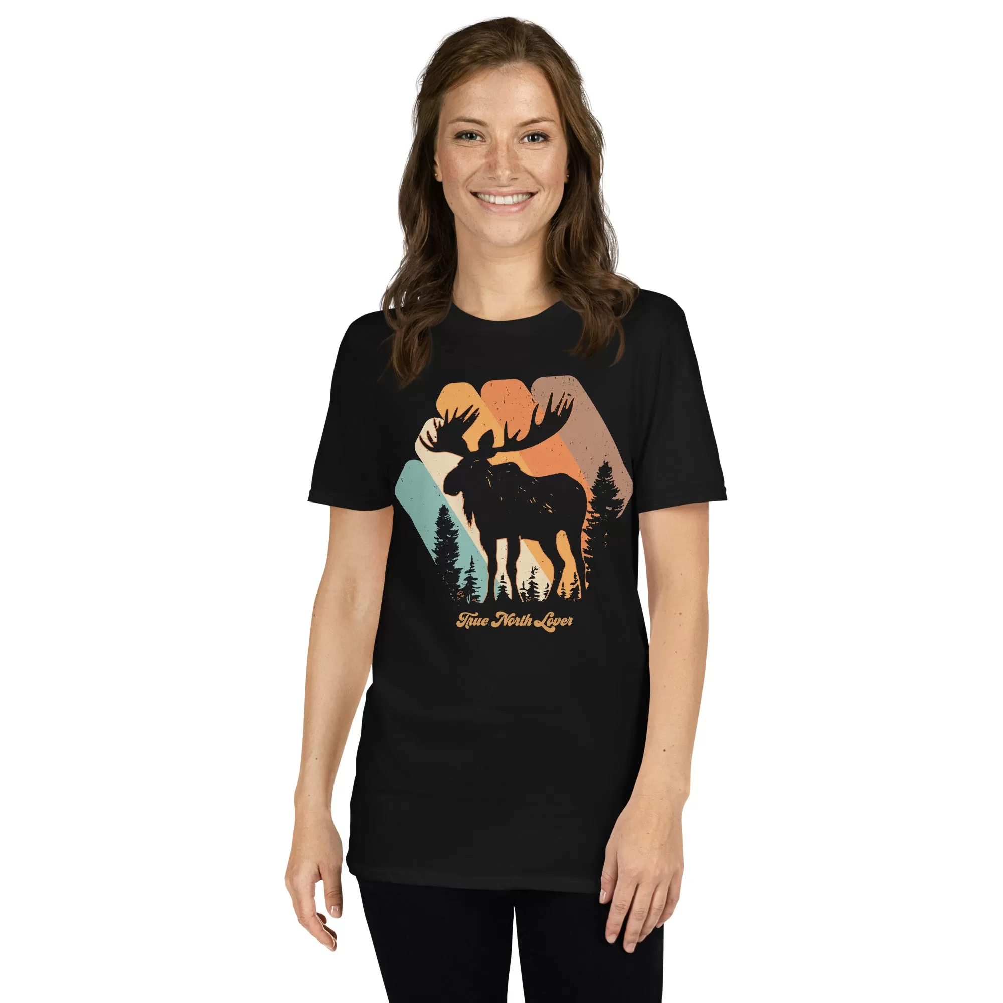 Moose T-Shirt For Canada Lovers | Vintage Style