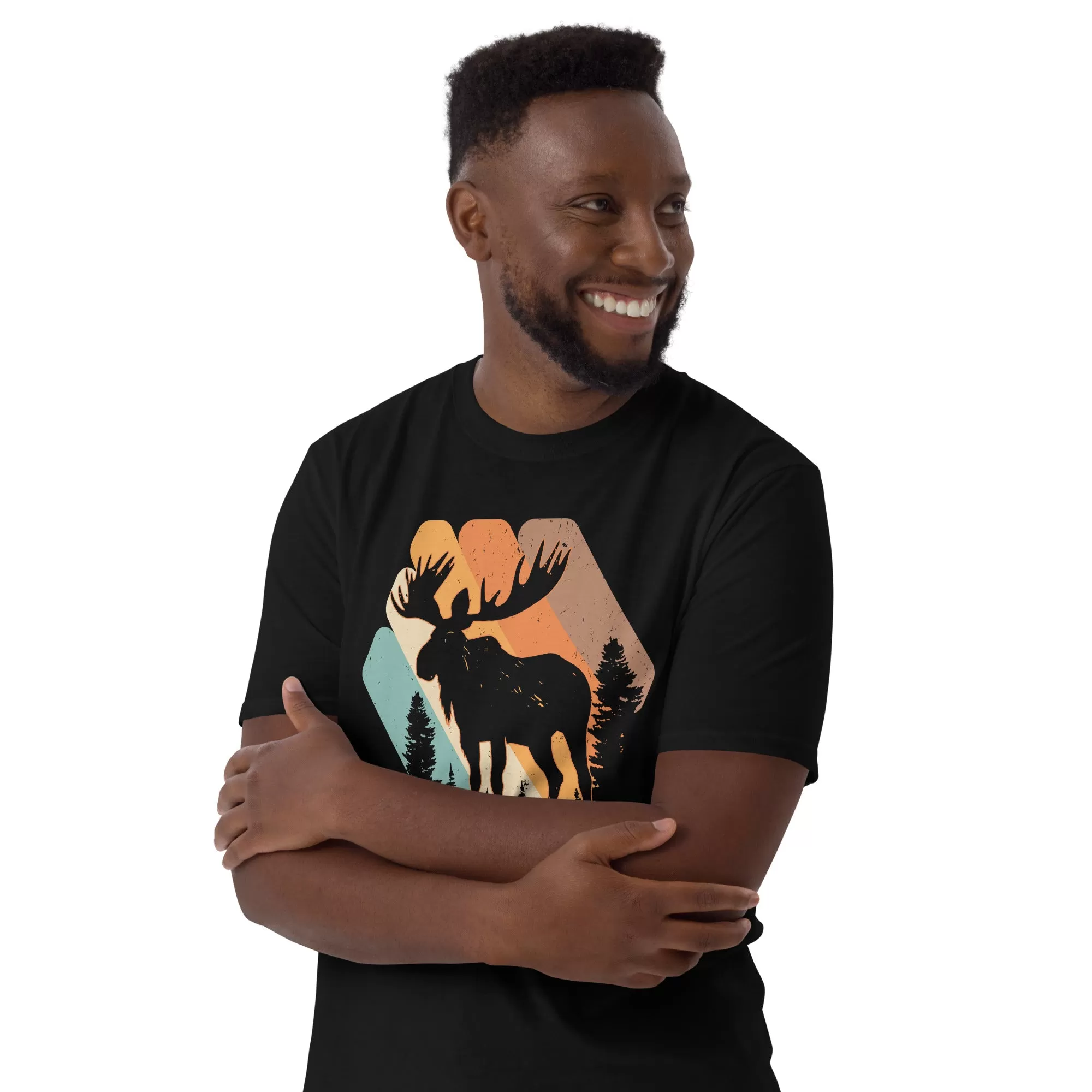 Moose T-Shirt For Canada Lovers | Vintage Style