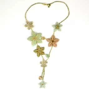 Murano Handblown Glass Bead Necklace - Fiori