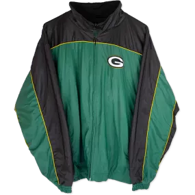 NFL Packers Embroidered Heavy Rain Coat (XL)