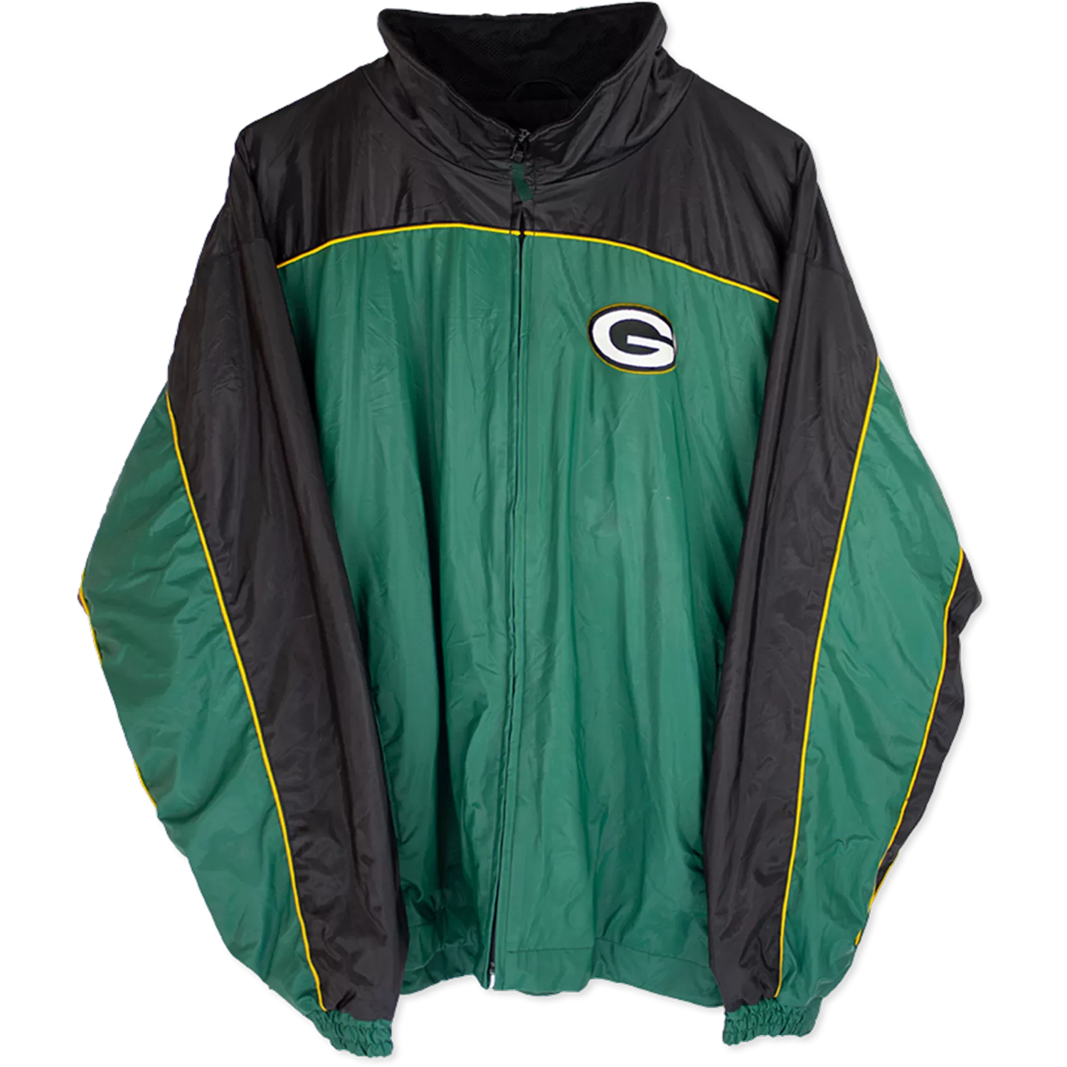 NFL Packers Embroidered Heavy Rain Coat (XL)