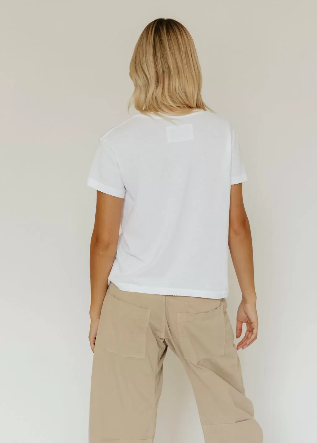 Nili Lotan Brady Tee in White