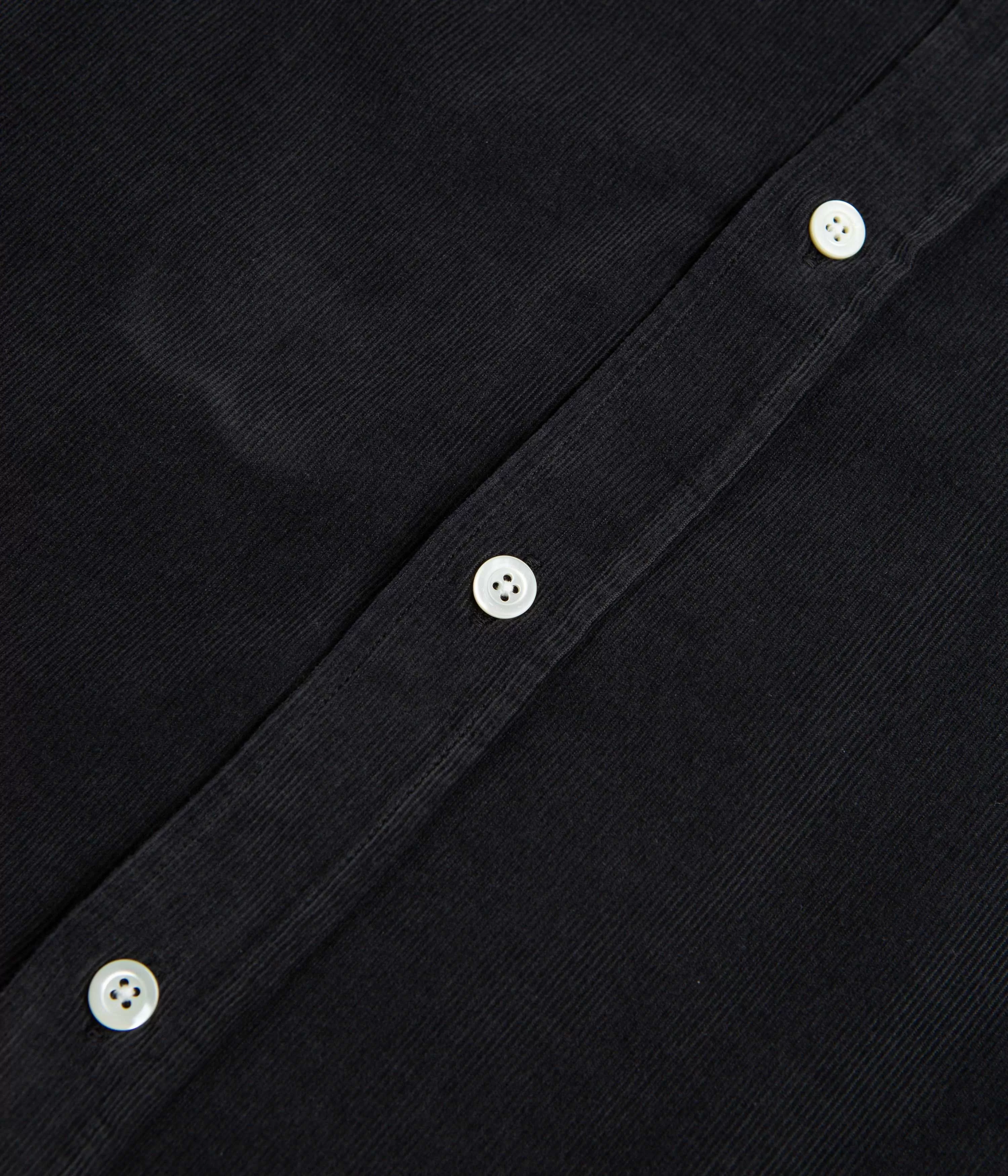 Norse Projects Osvald Micro Cord Shirt - Pewter