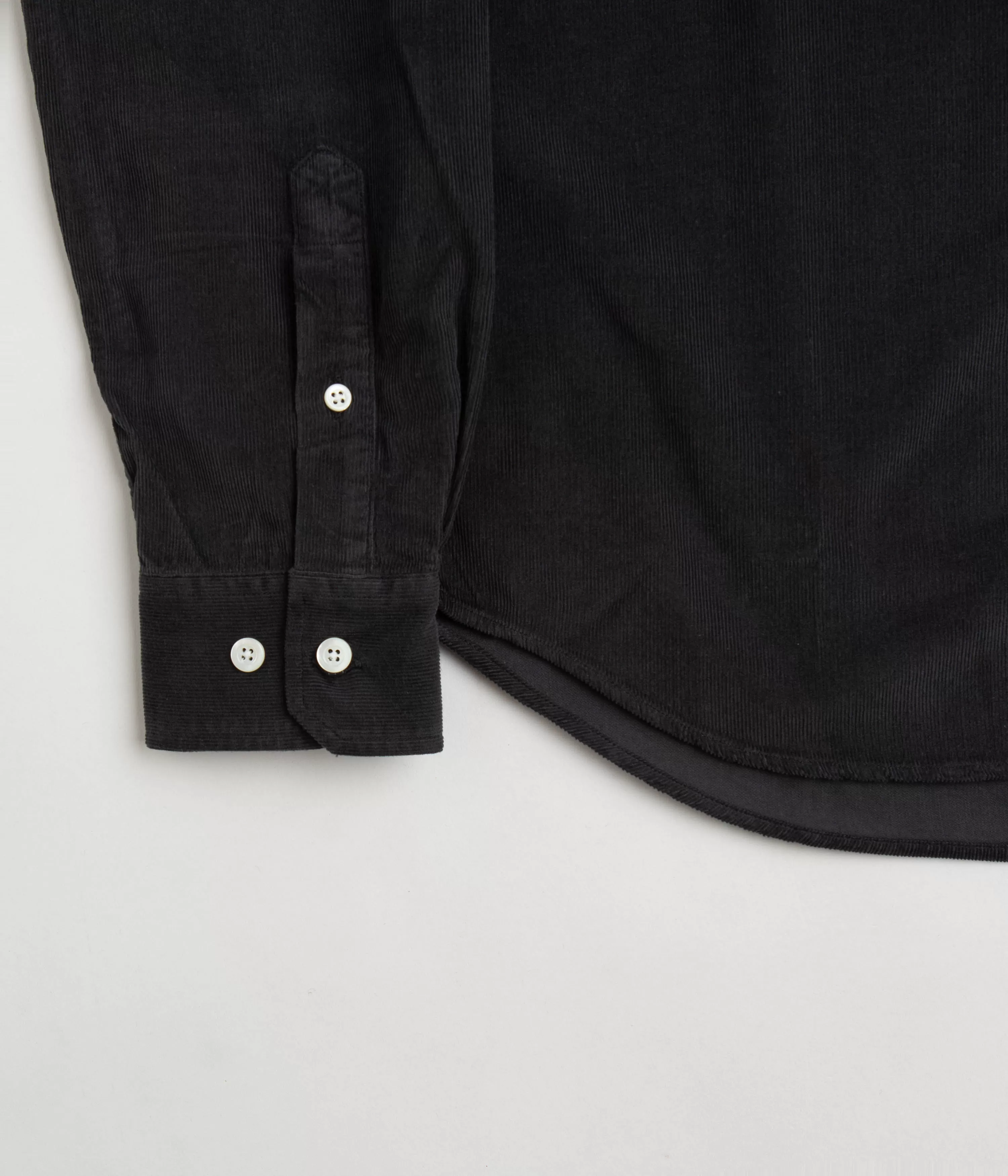 Norse Projects Osvald Micro Cord Shirt - Pewter