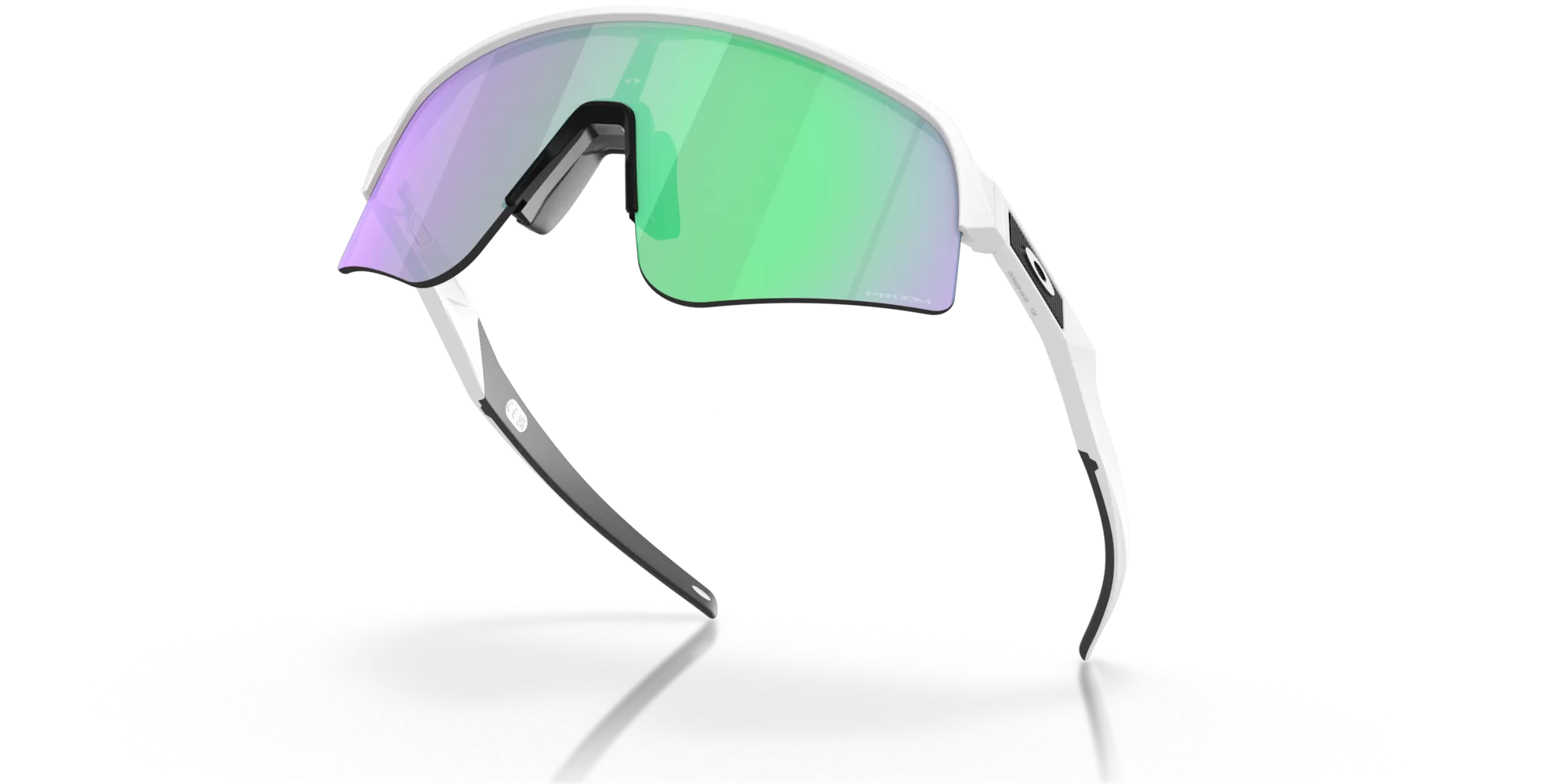 Oakley Sutro Lite Sweep Prizm Road Jade Lenses Matte White Frame