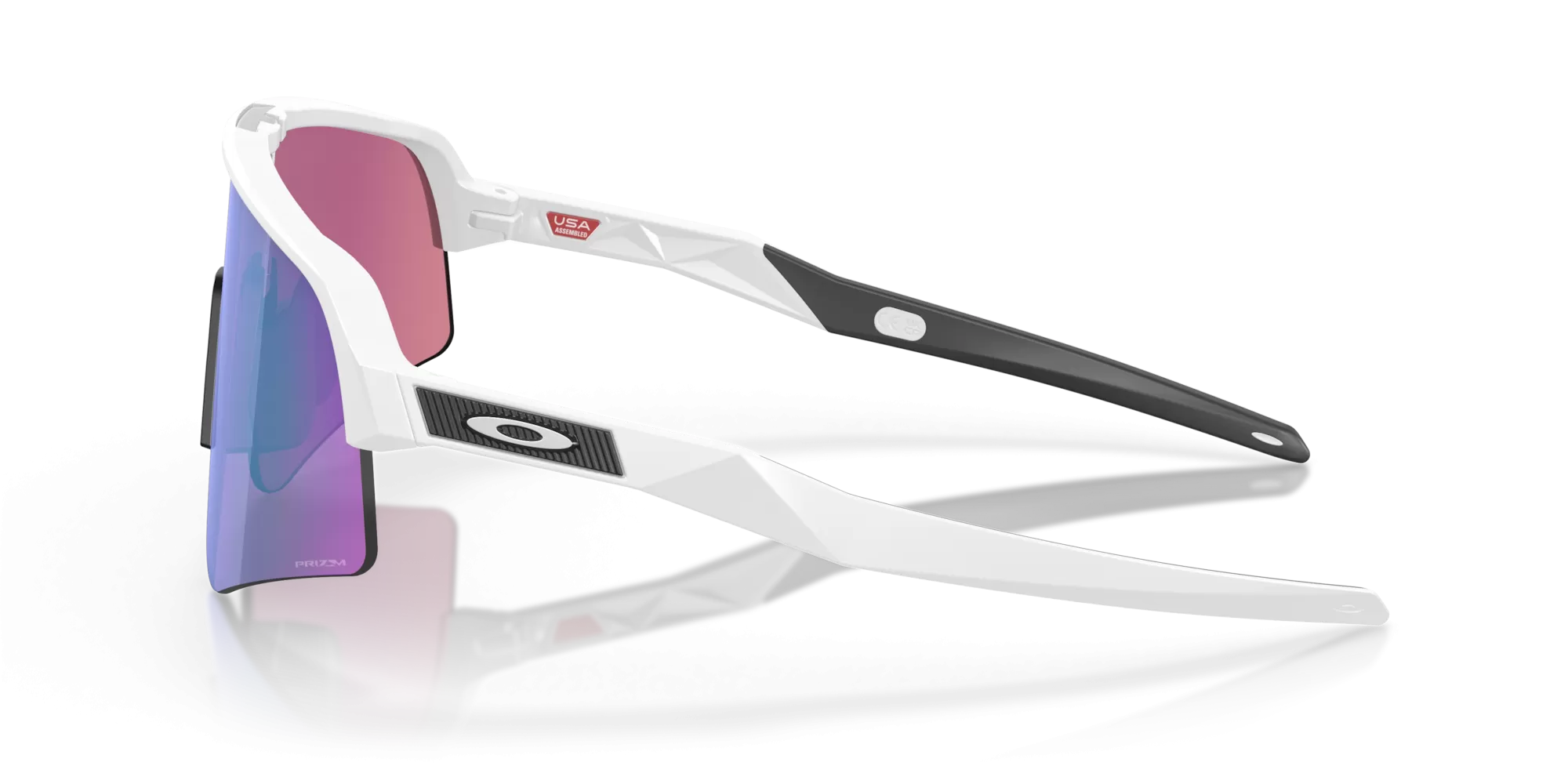 Oakley Sutro Lite Sweep Prizm Road Jade Lenses Matte White Frame