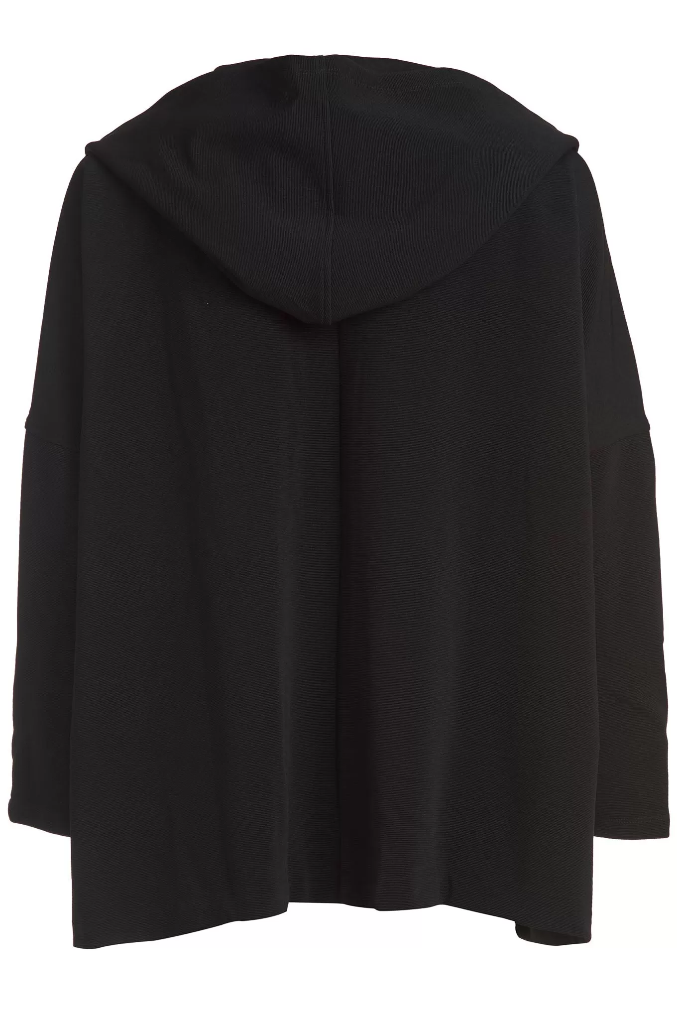 Oversized Recycled Knit 24/7 Hooded Cape - The Mercer