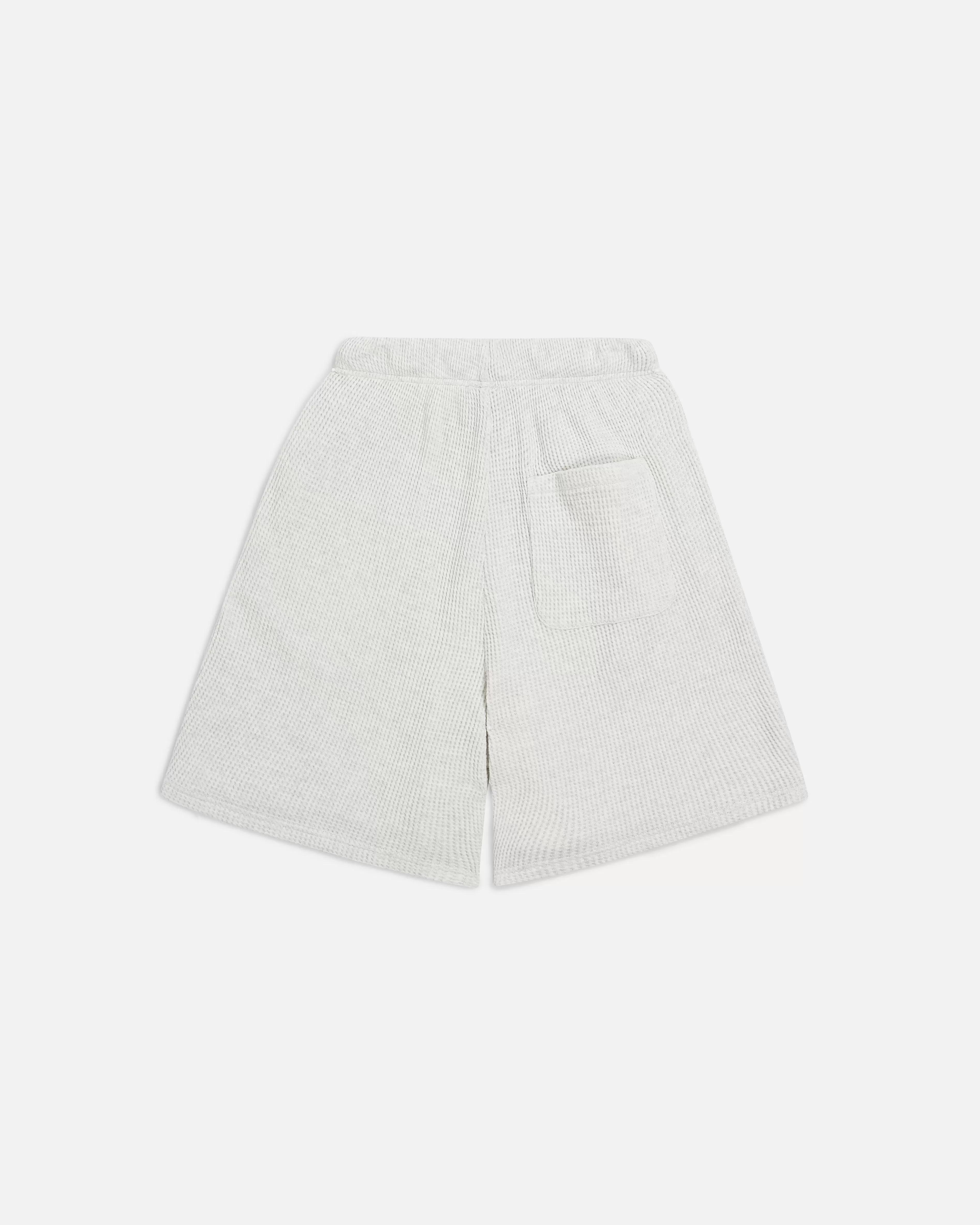 Patta Basic Waffle Shorts (Melange Grey)