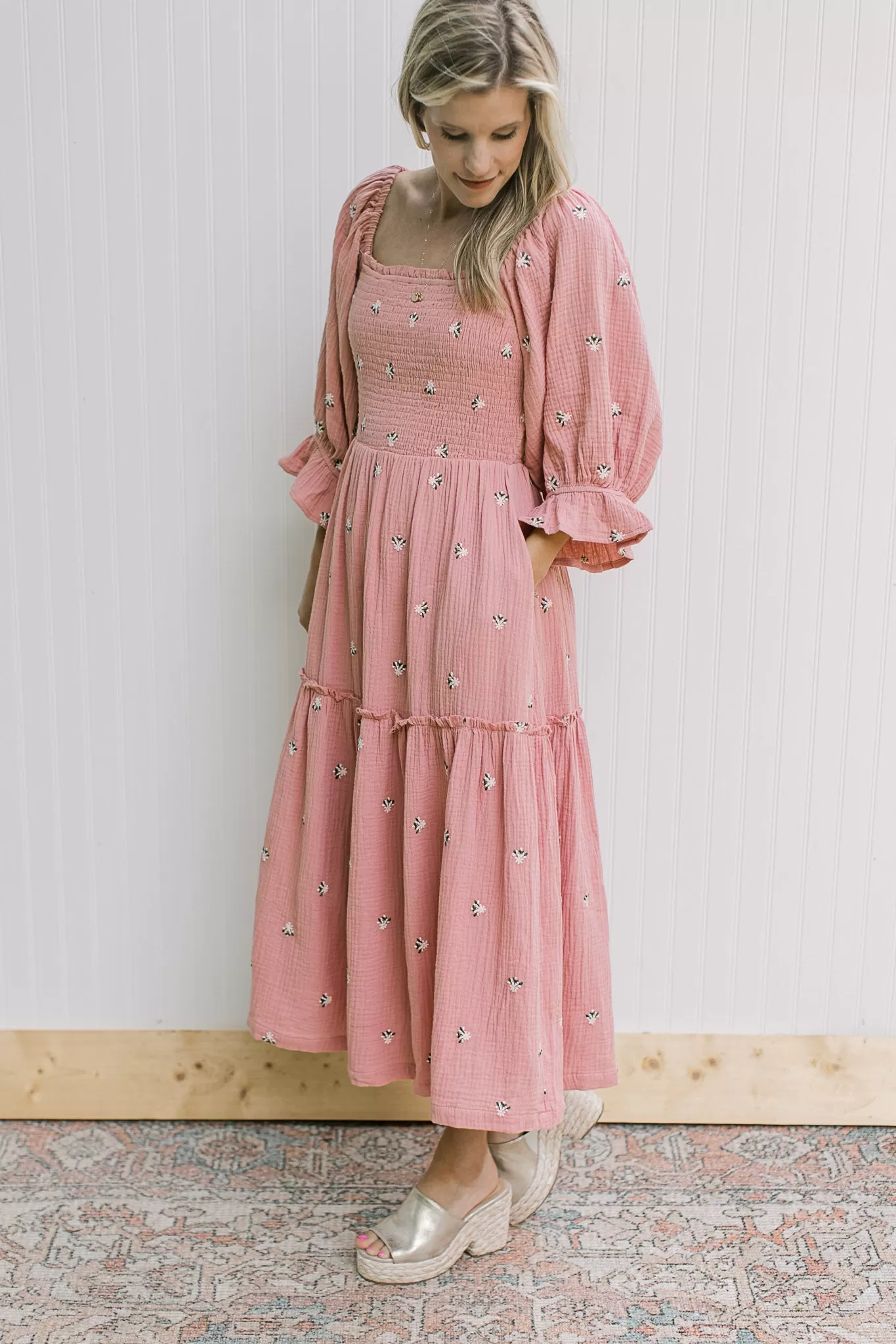 Perfect Memory Rose Dress