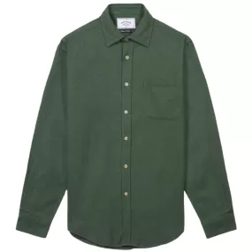 PORTUGUESE FLANNEL Teca Moss Green Shirt