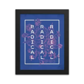 Radical - Angela Davis Quote Print