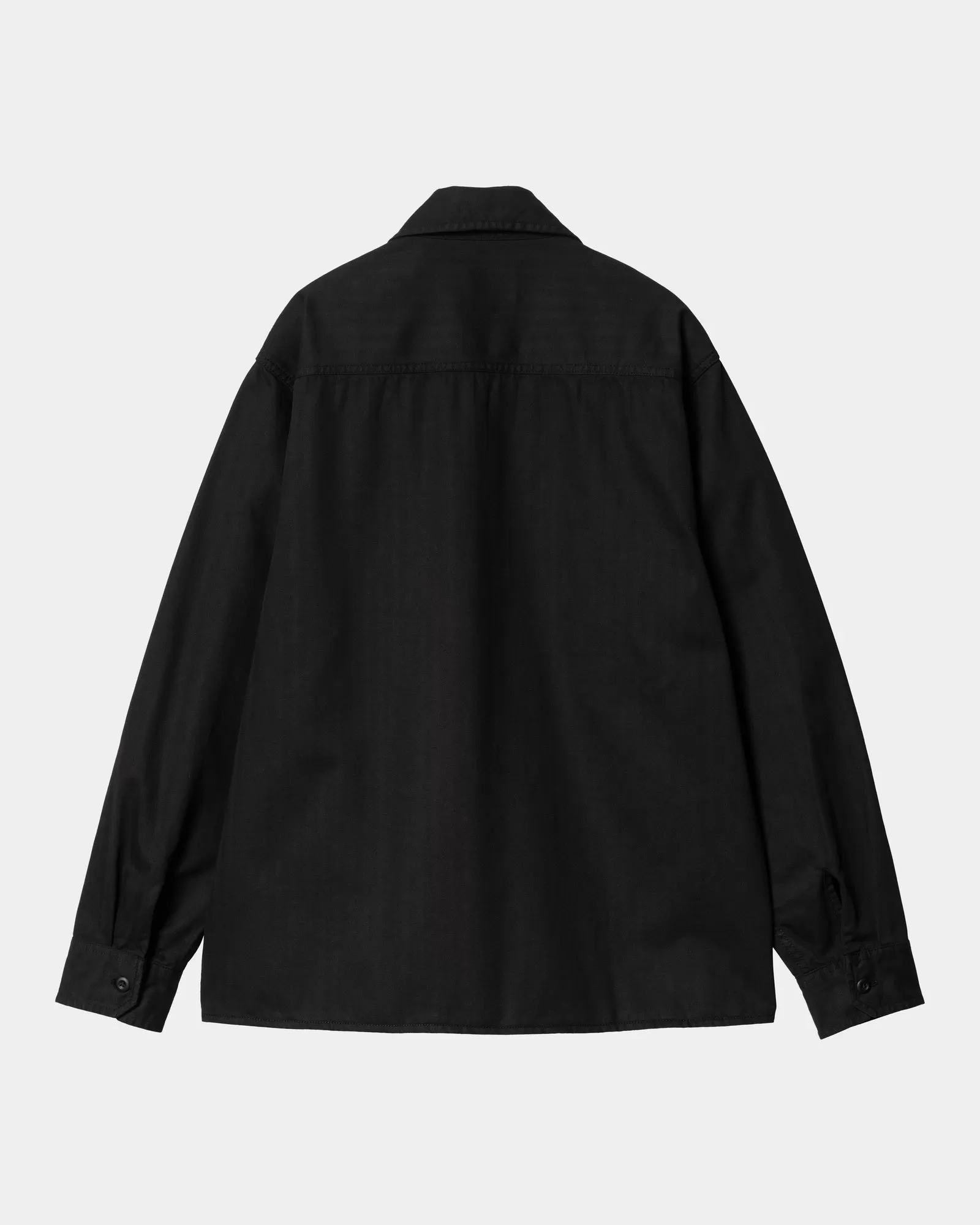 Rainer Shirt Jacket | Black (garment dyed)