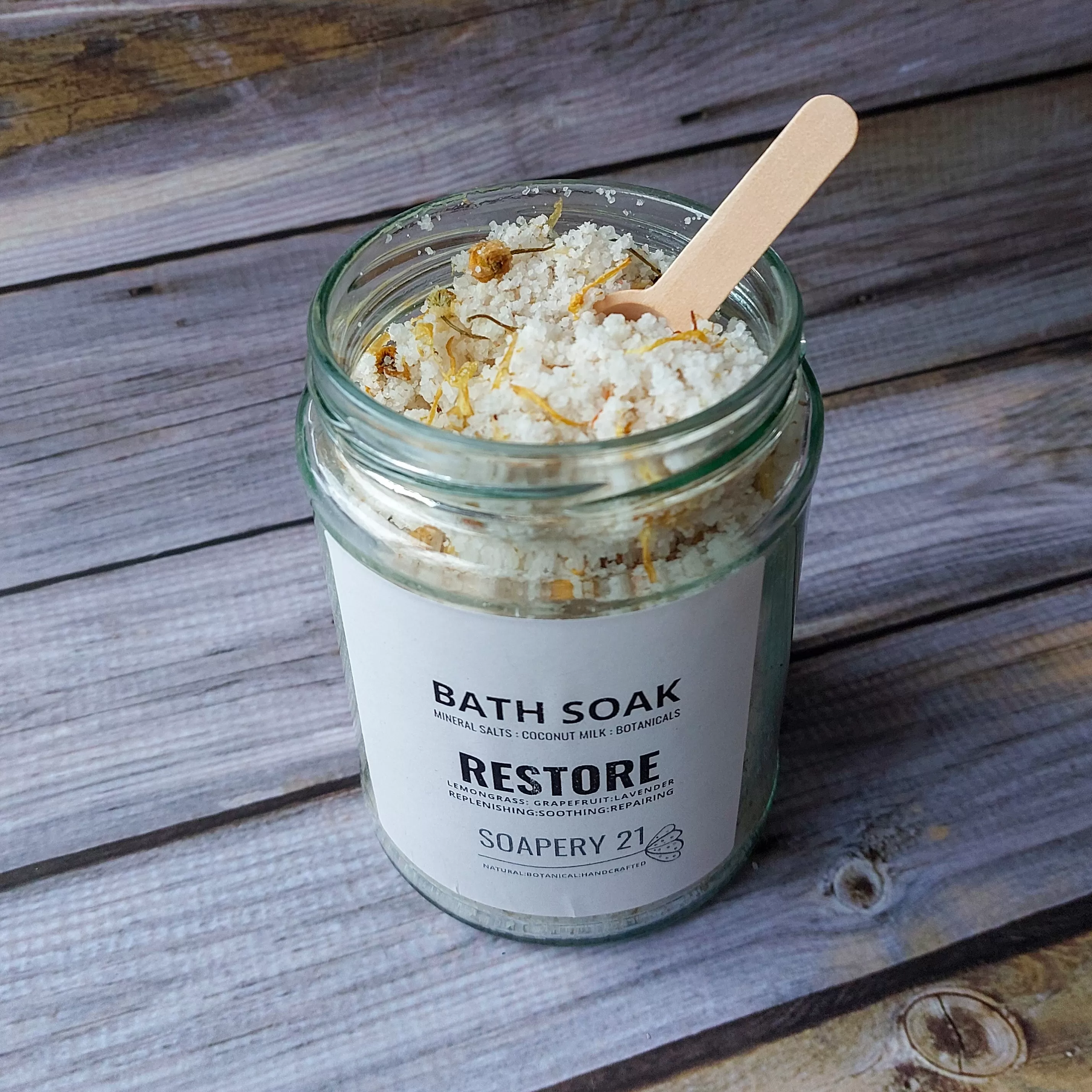 RESTORE Bath Salt Soak Jar