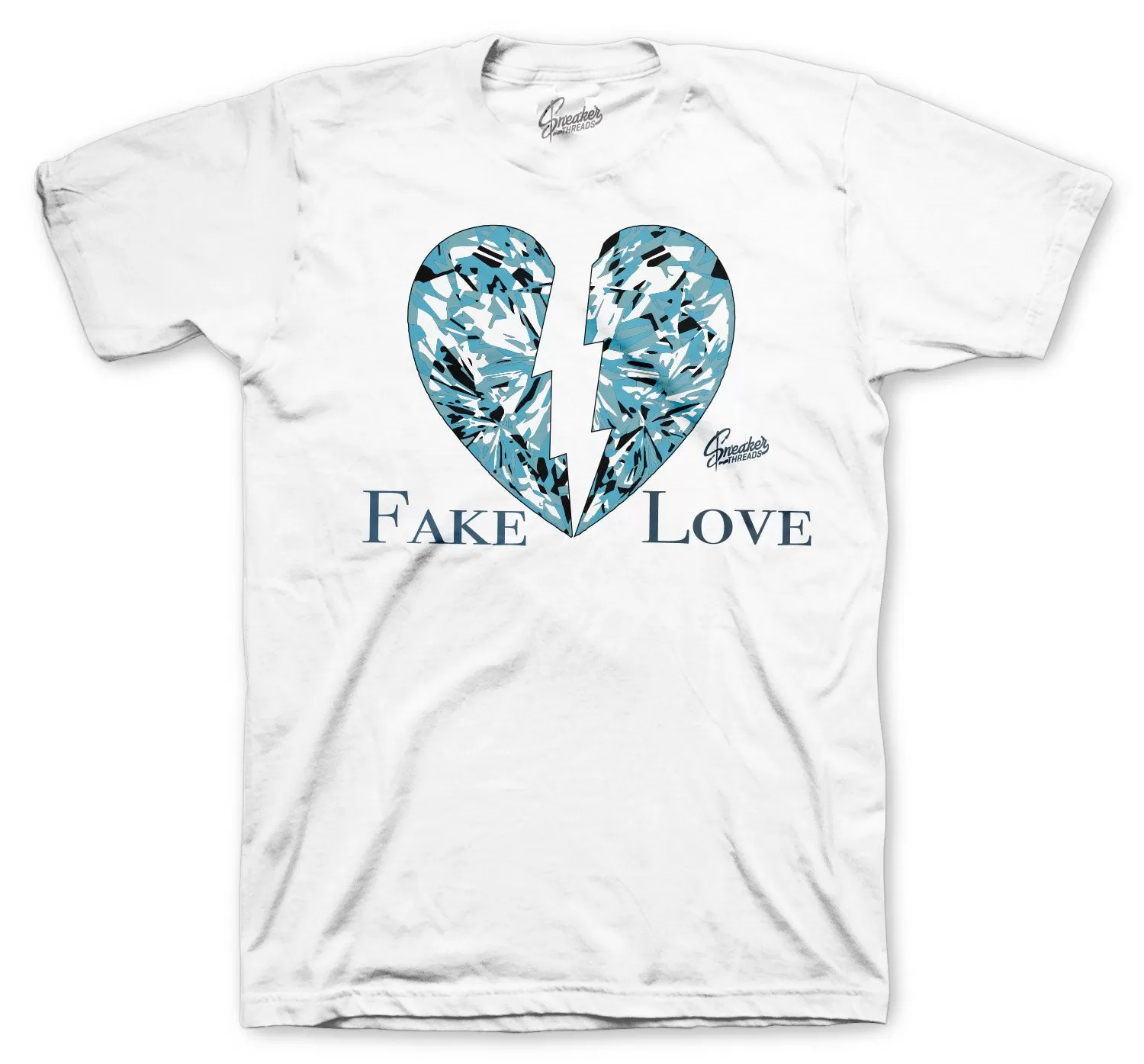 Retro 13 Obsidian Shirt - Love - White