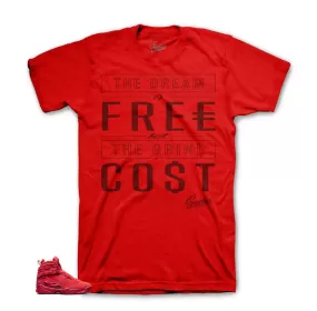 Retro 8 Valentines Shirt - Cost - Red