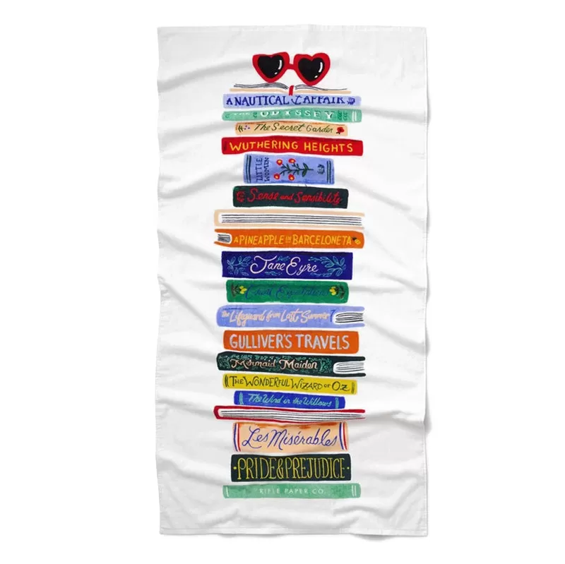 RIFLE PAPER CO. | Book Club Beach Towel