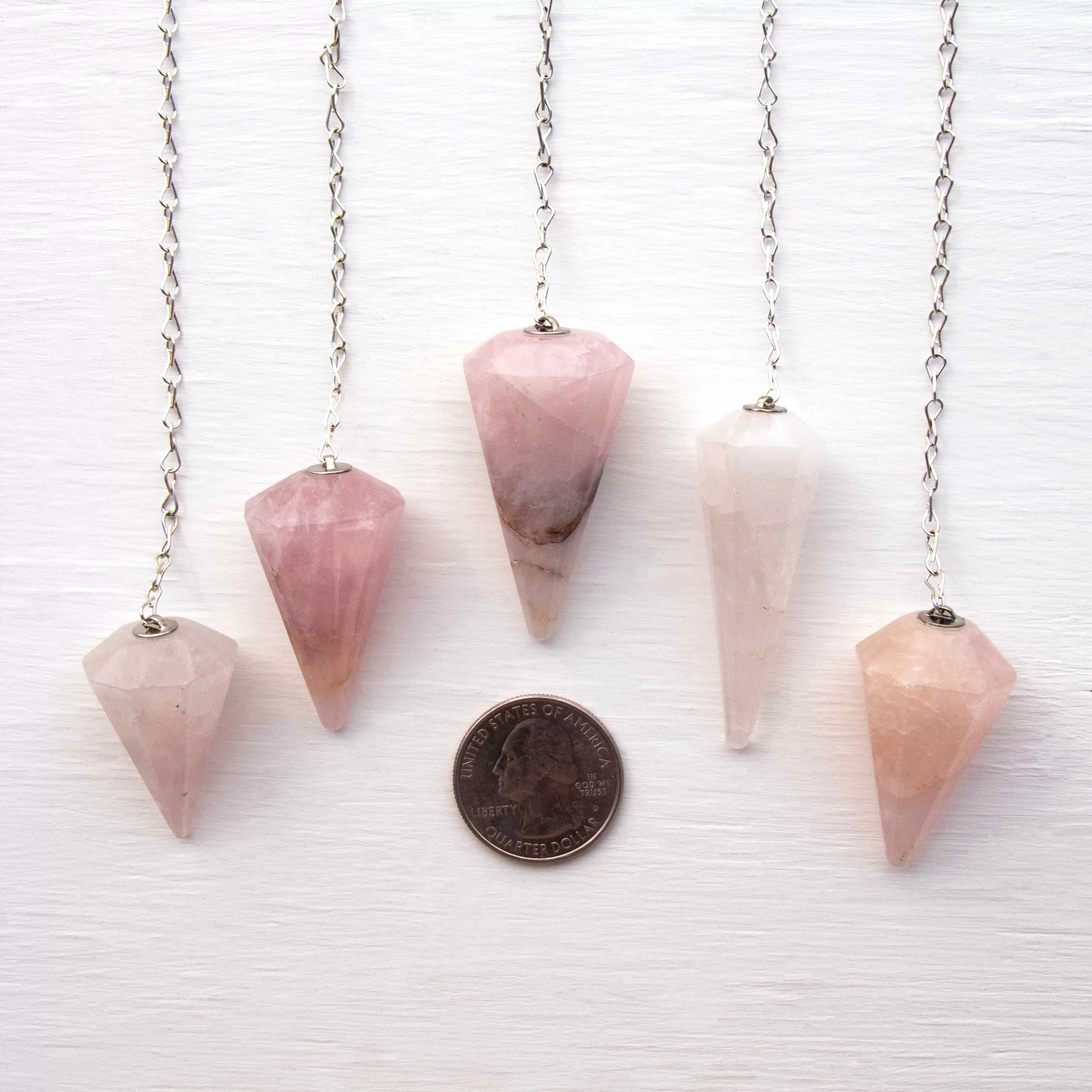 Rose Quartz - Pendulum