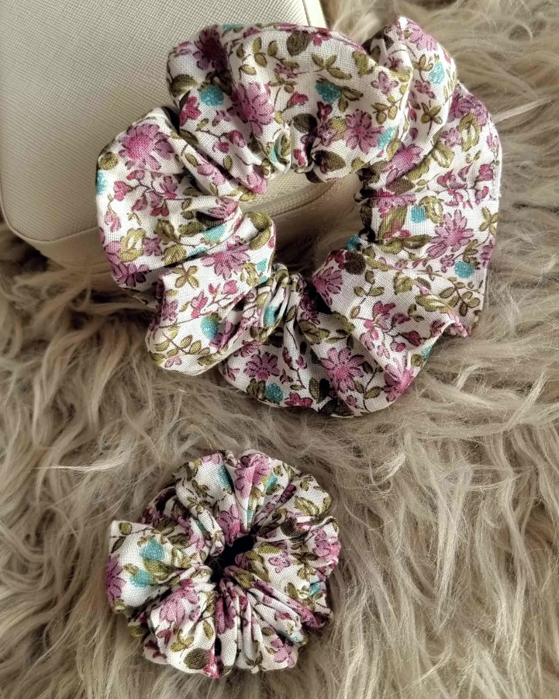 Scrunchie set Mama & Me Vintage Floral