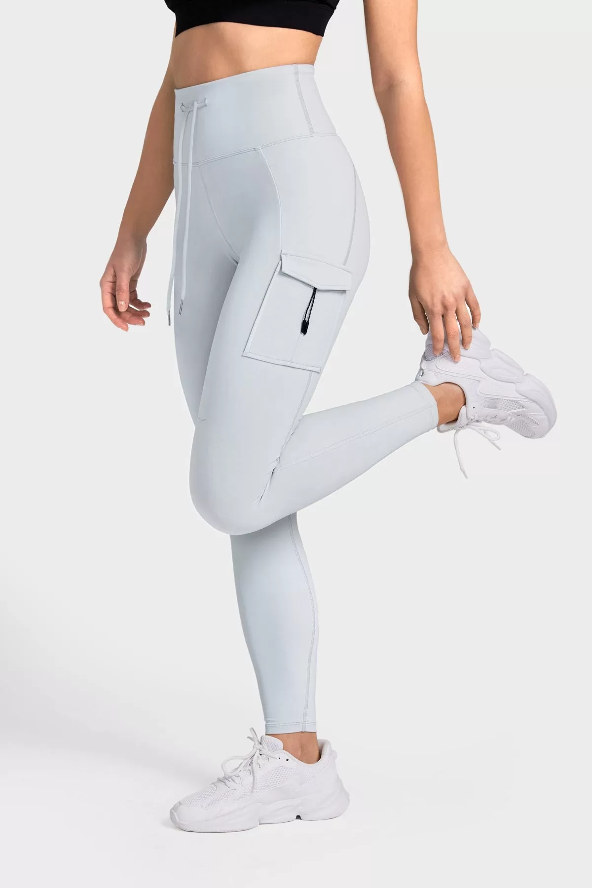 Supportive Mid-Rise Hiking Leggings