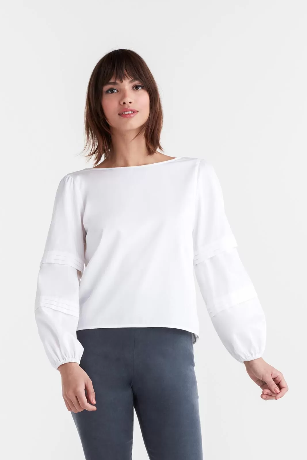 The Convertible Poplin Blouse