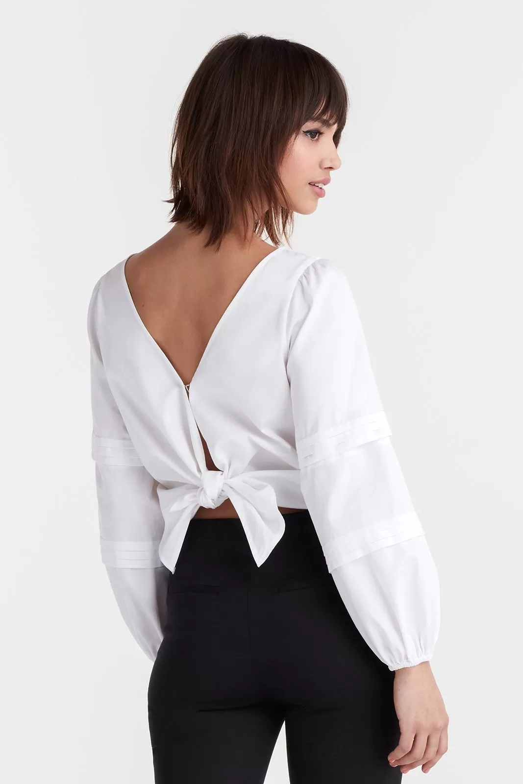 The Convertible Poplin Blouse