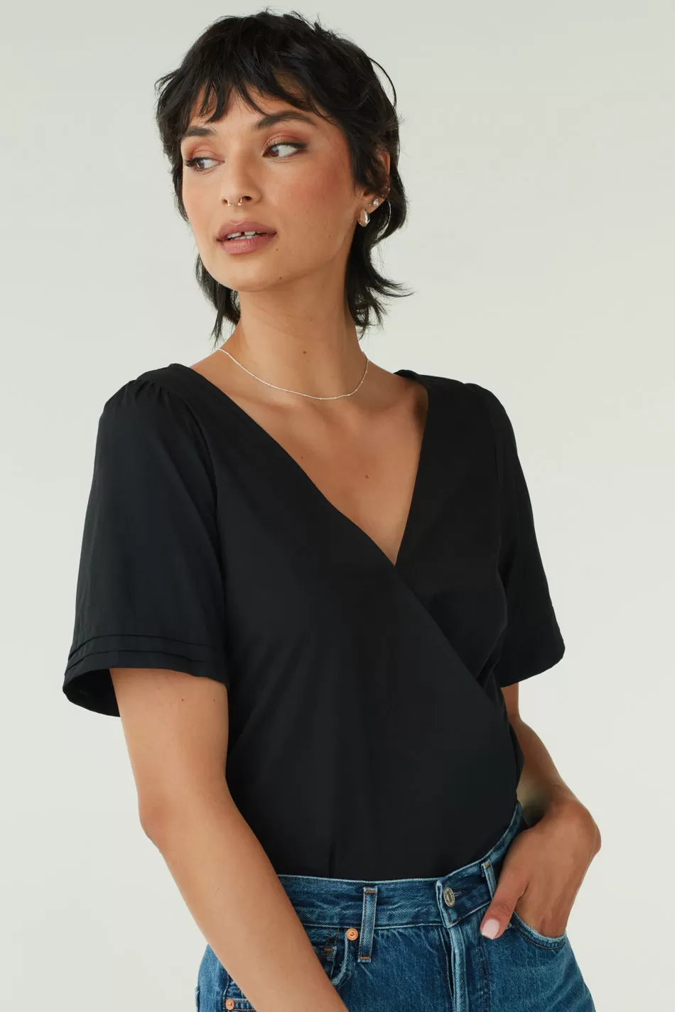 The Convertible Poplin Blouse