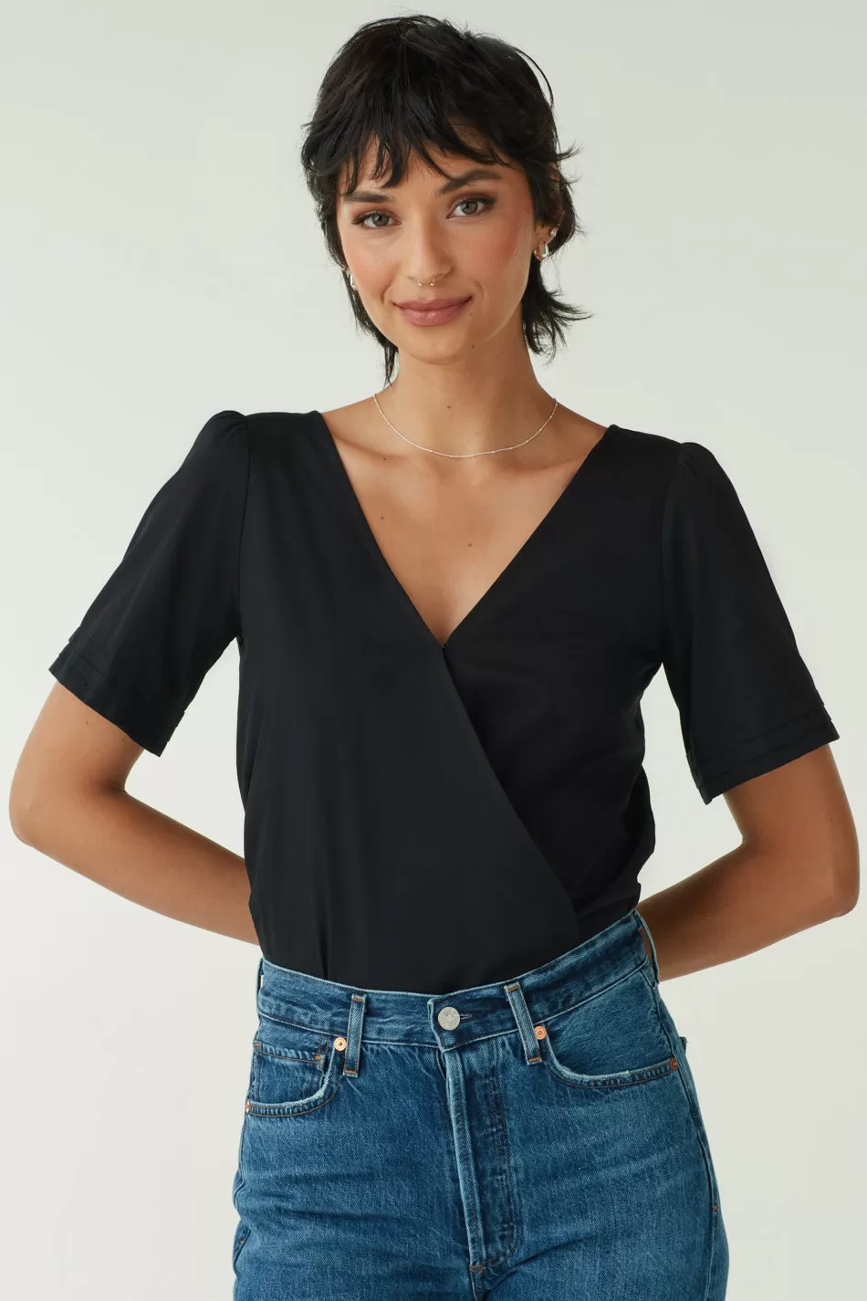 The Convertible Poplin Blouse