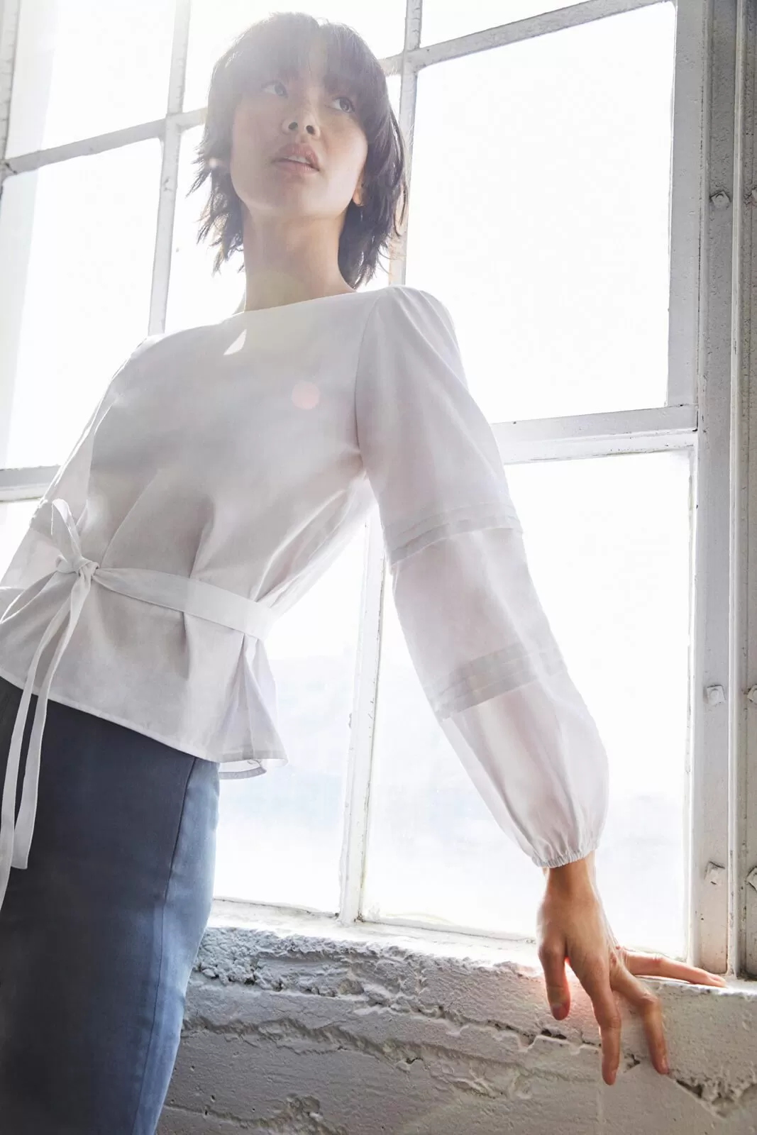 The Convertible Poplin Blouse