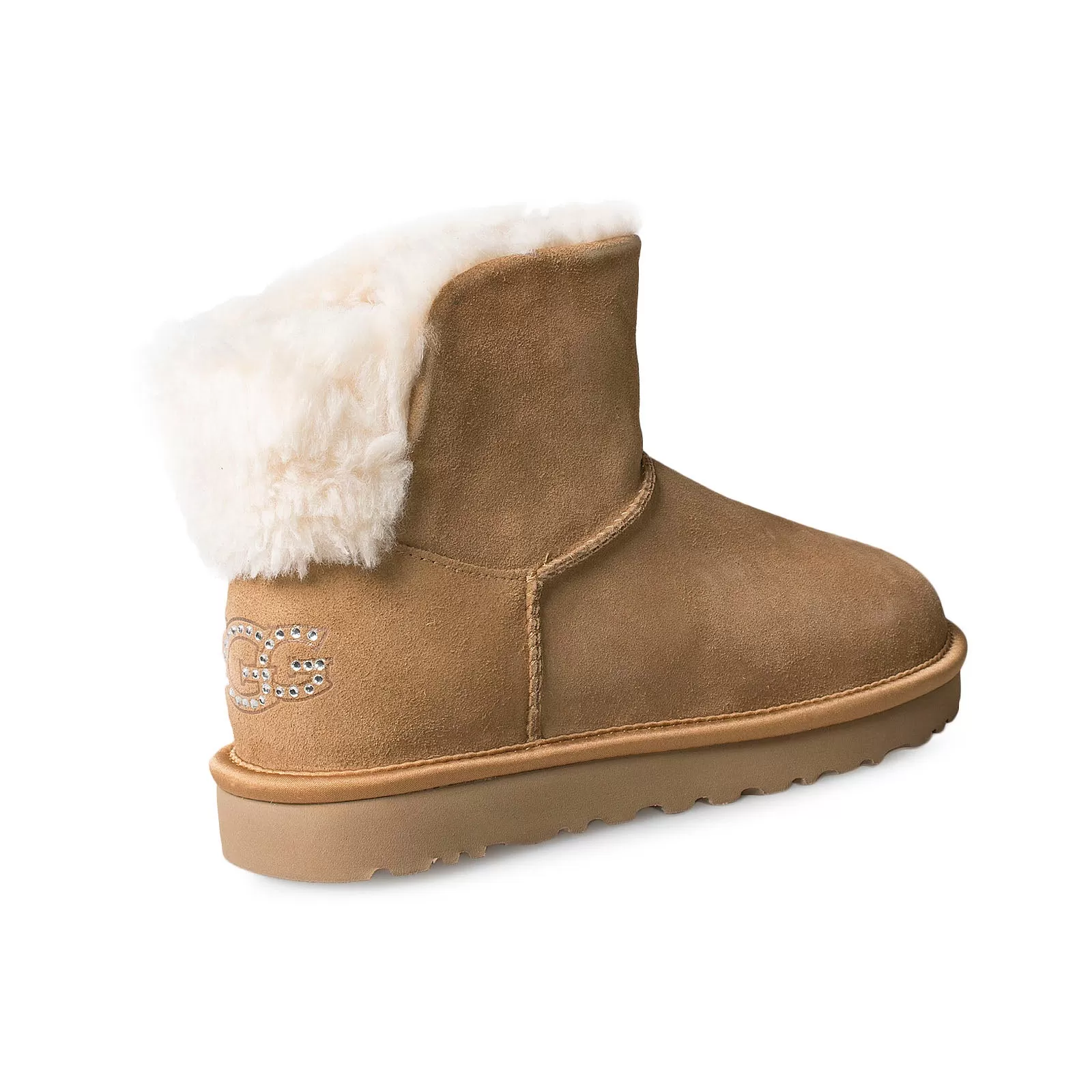 UGG Classic Bling Mini Chestnut Boots - Women's