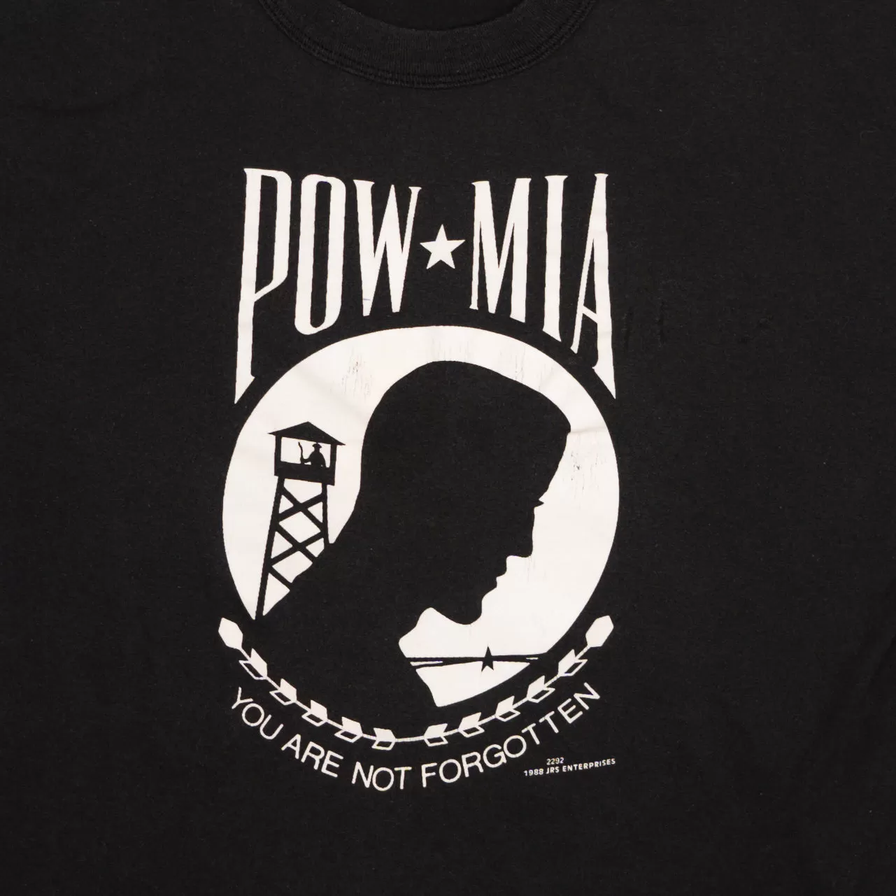 Vintage '88 Black POW MIA Tee (M)