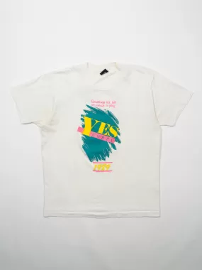 Vintage '89 White Yes Corps Tee (M)