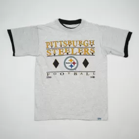 Vintage '92 Pittsburgh Steelers Double Tee (M)