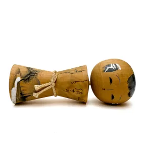 Vintage Wooden Kokeshi Doll, Japan #460