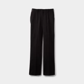 Wide Leg Wool Tech Trouser