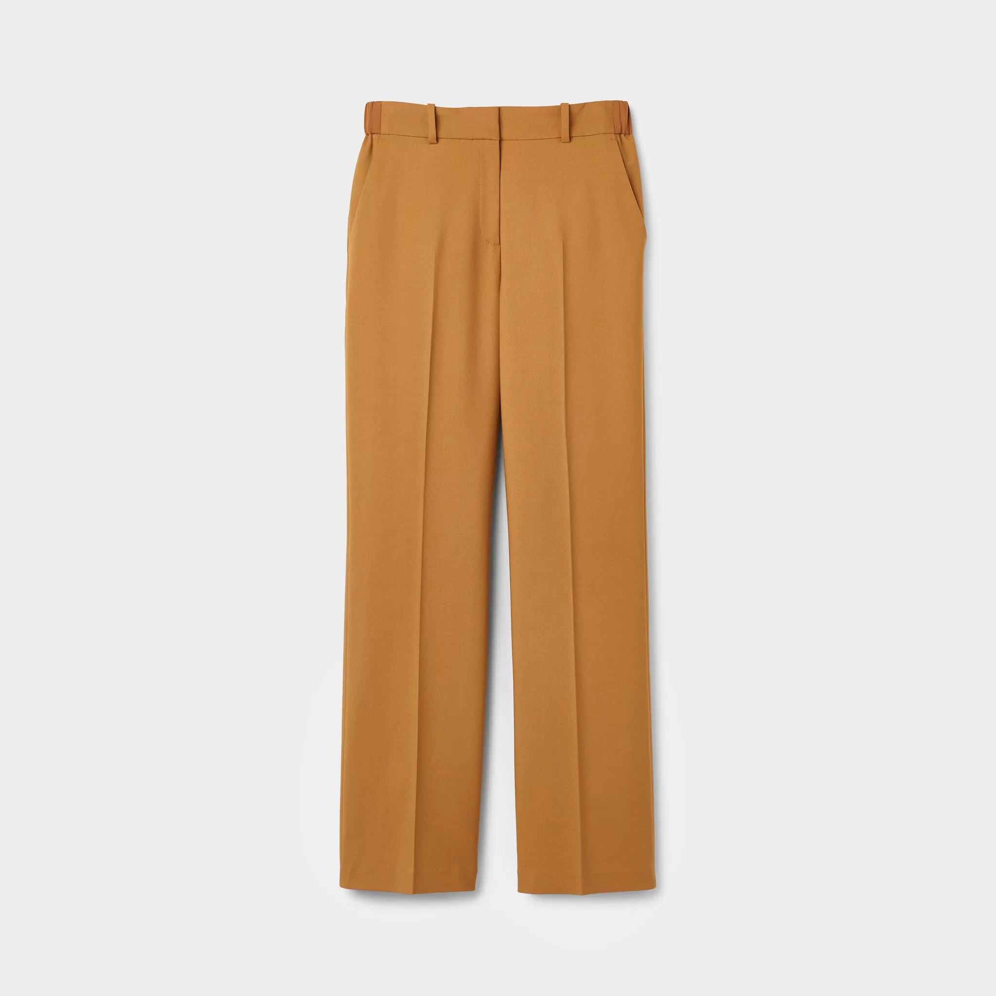 Wide Leg Wool Tech Trouser