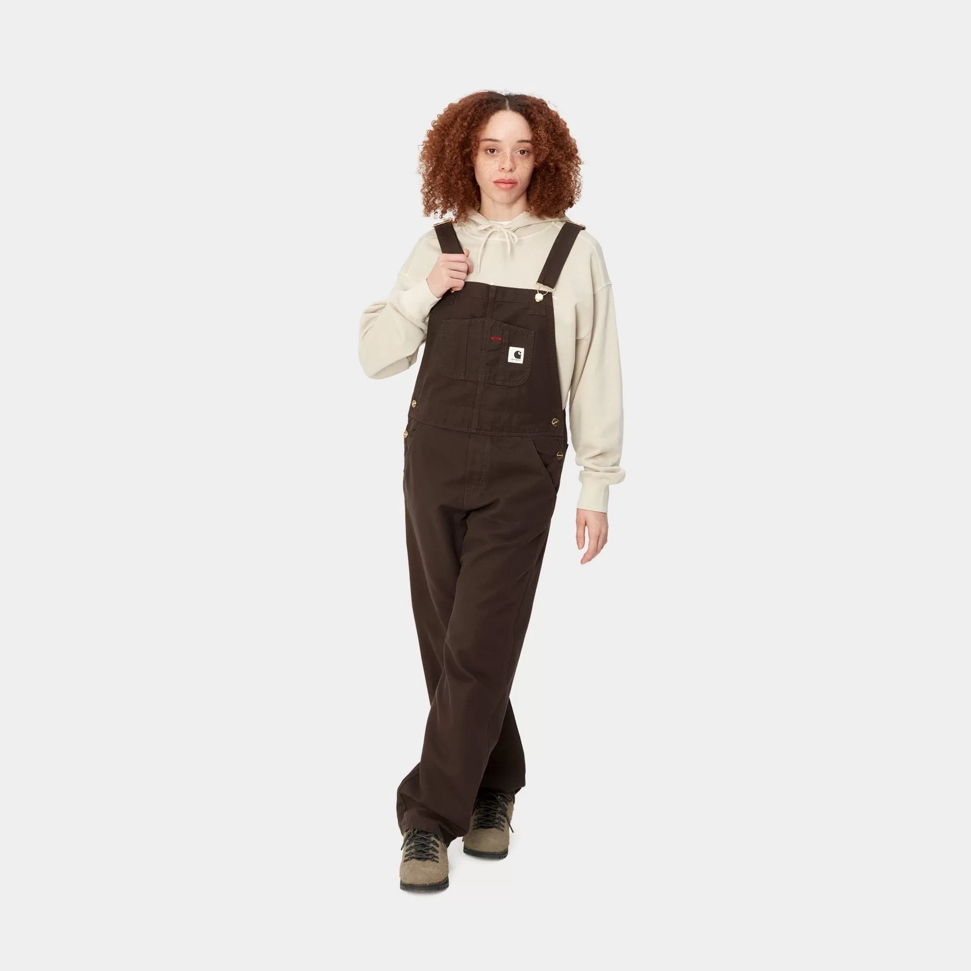 Women’s Bib Overall Straight | Tobacco