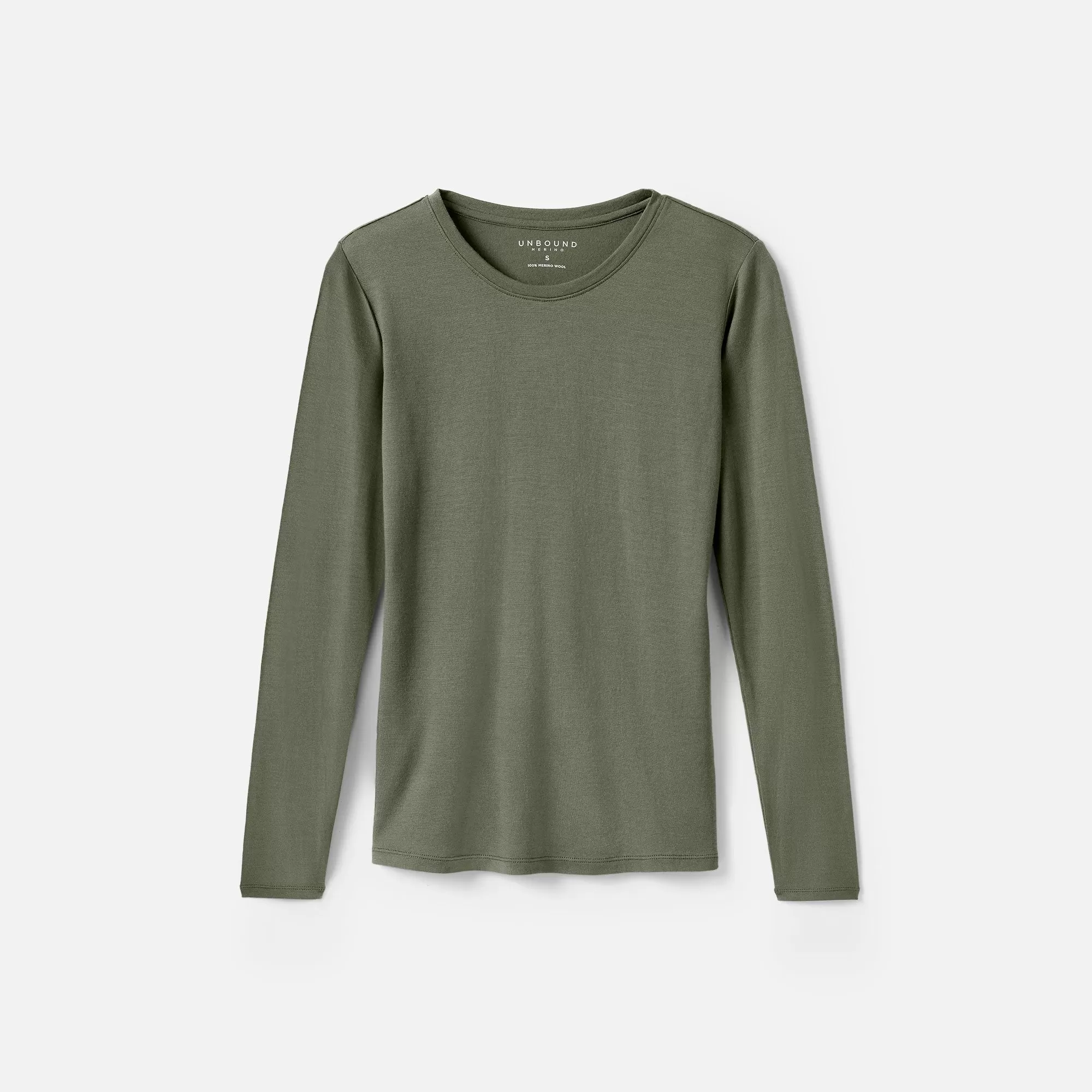 Women's Long Sleeve Merino Crew