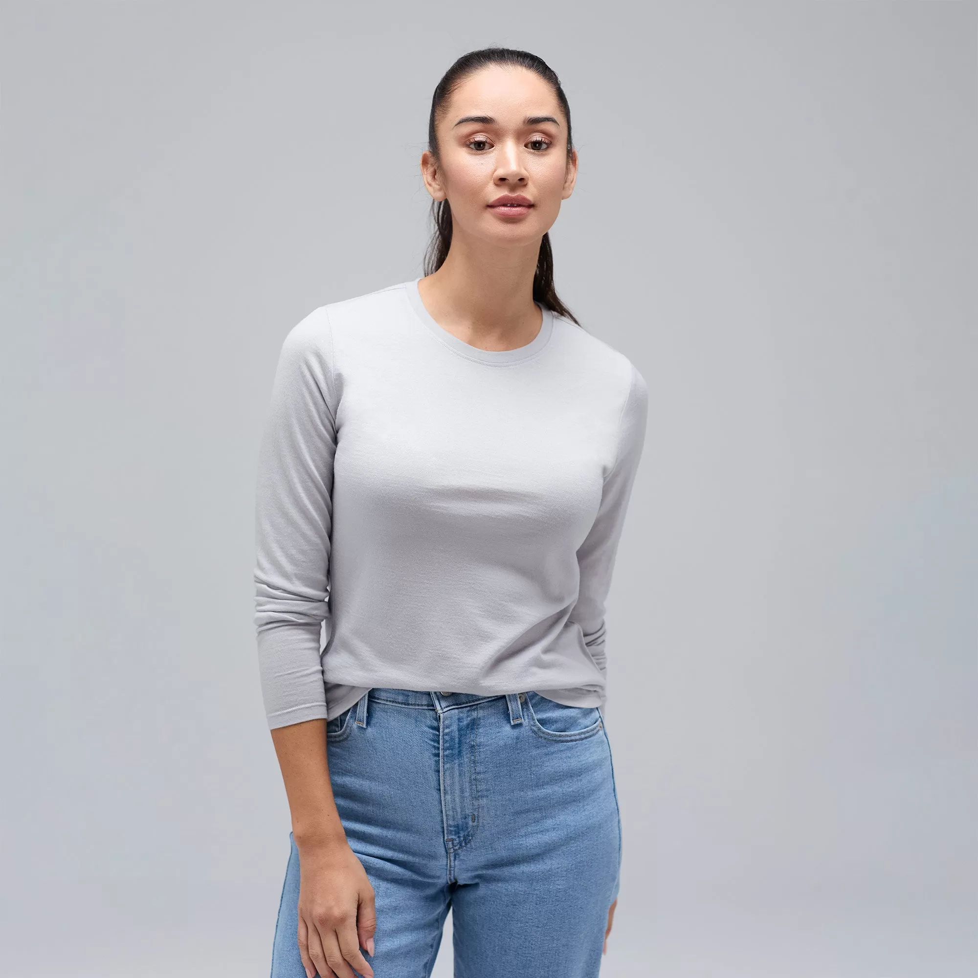 Women's Long Sleeve Merino Crew