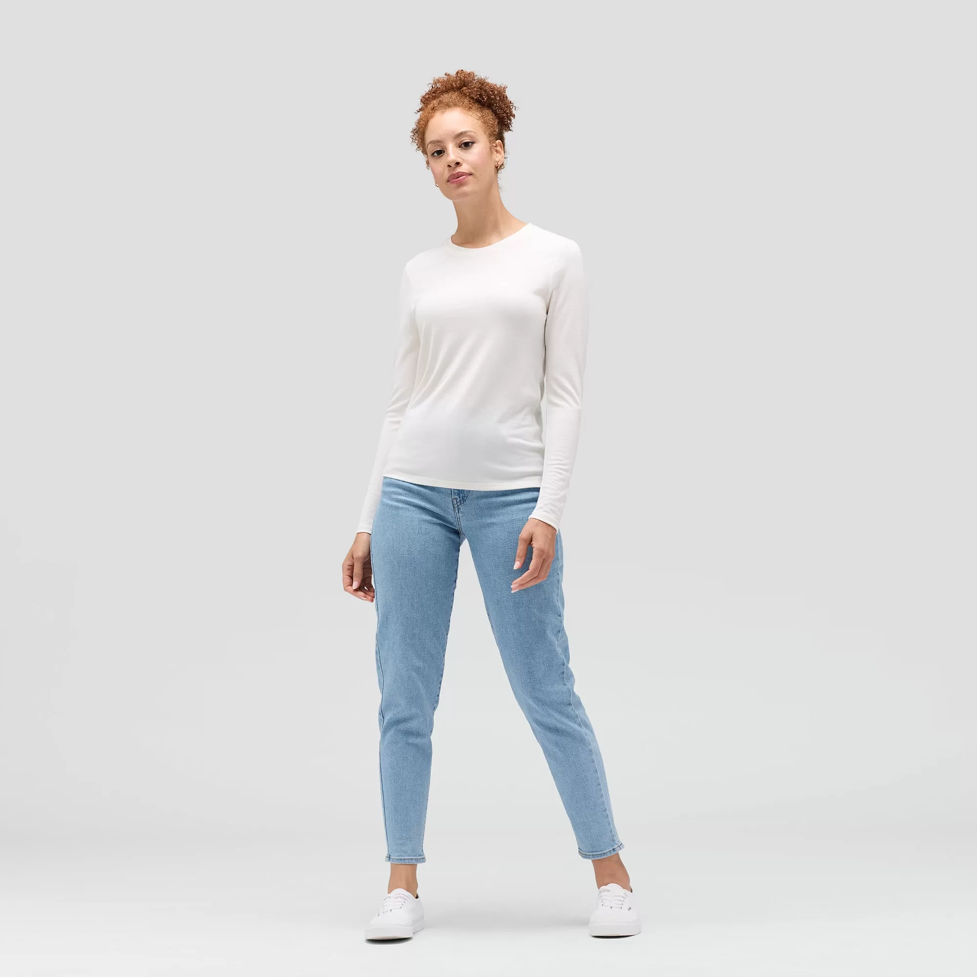 Women's Long Sleeve Merino Crew