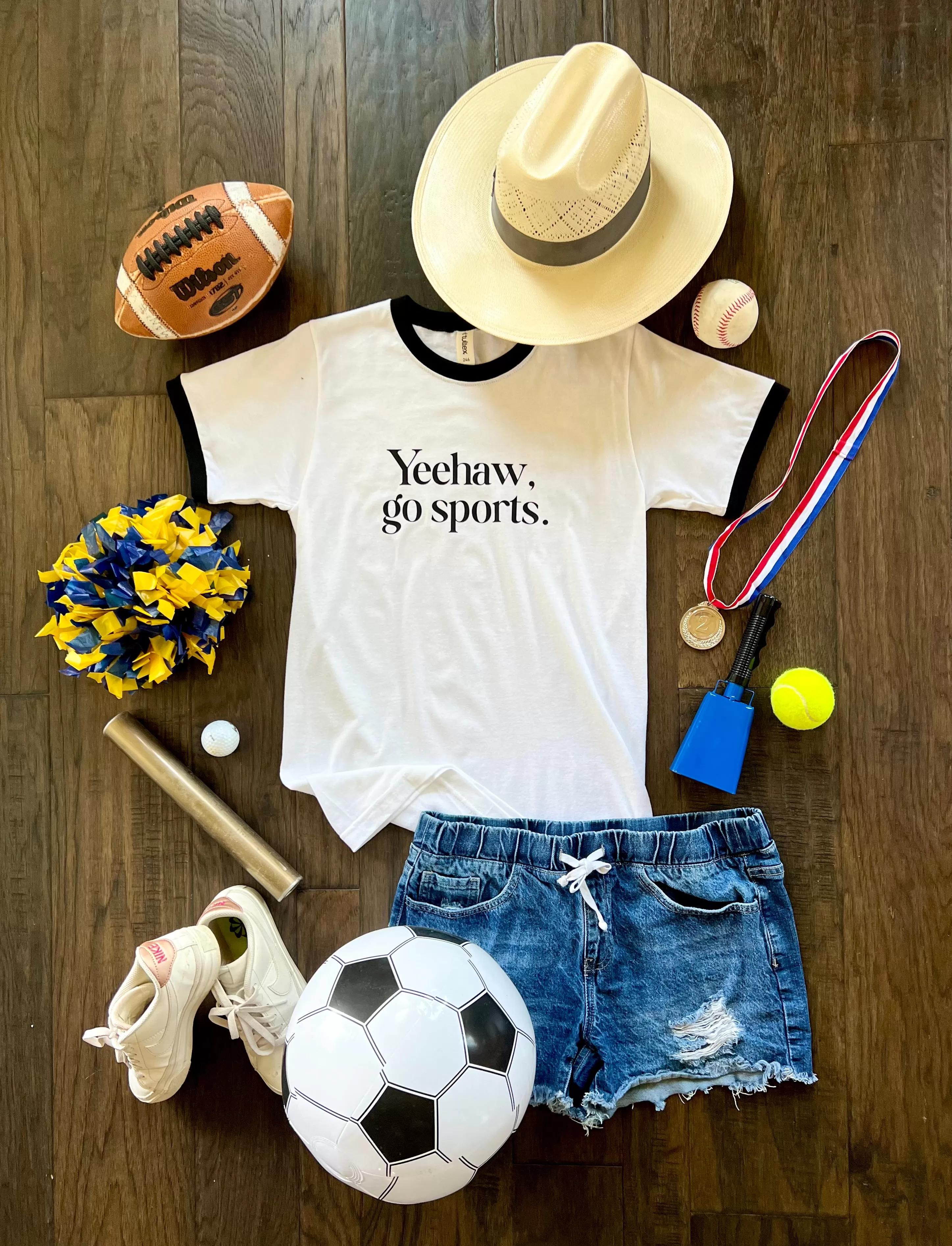 Yeehaw, Go Sports Tee